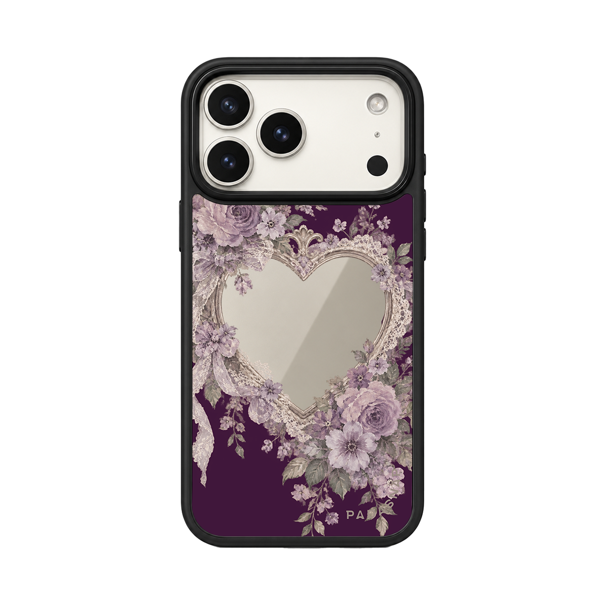 Vintage Heart Mirror MagSafe Phone Case