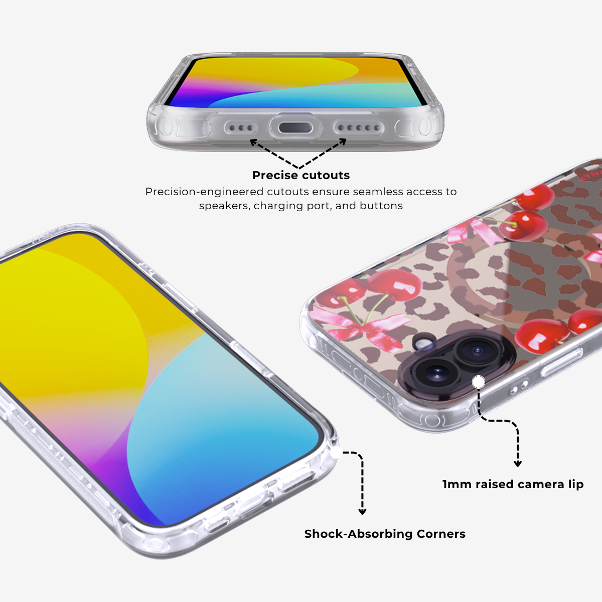 Cherry Luxe | MagSafe Phone Case