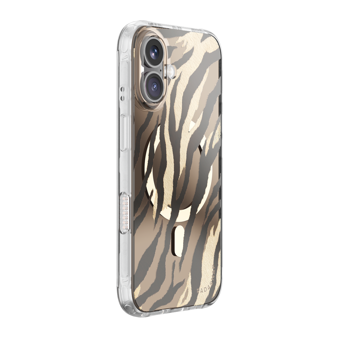 Golden Roar | Pink MagSafe Phone Case Grip Set