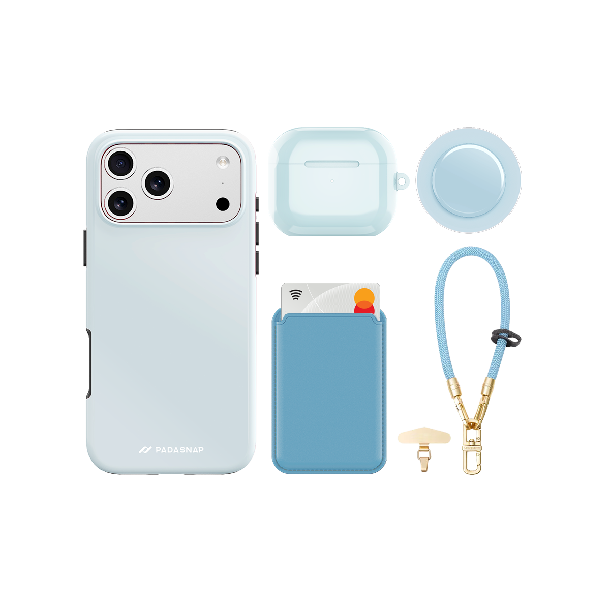 MonoTone Blue iPhone Bundle Set