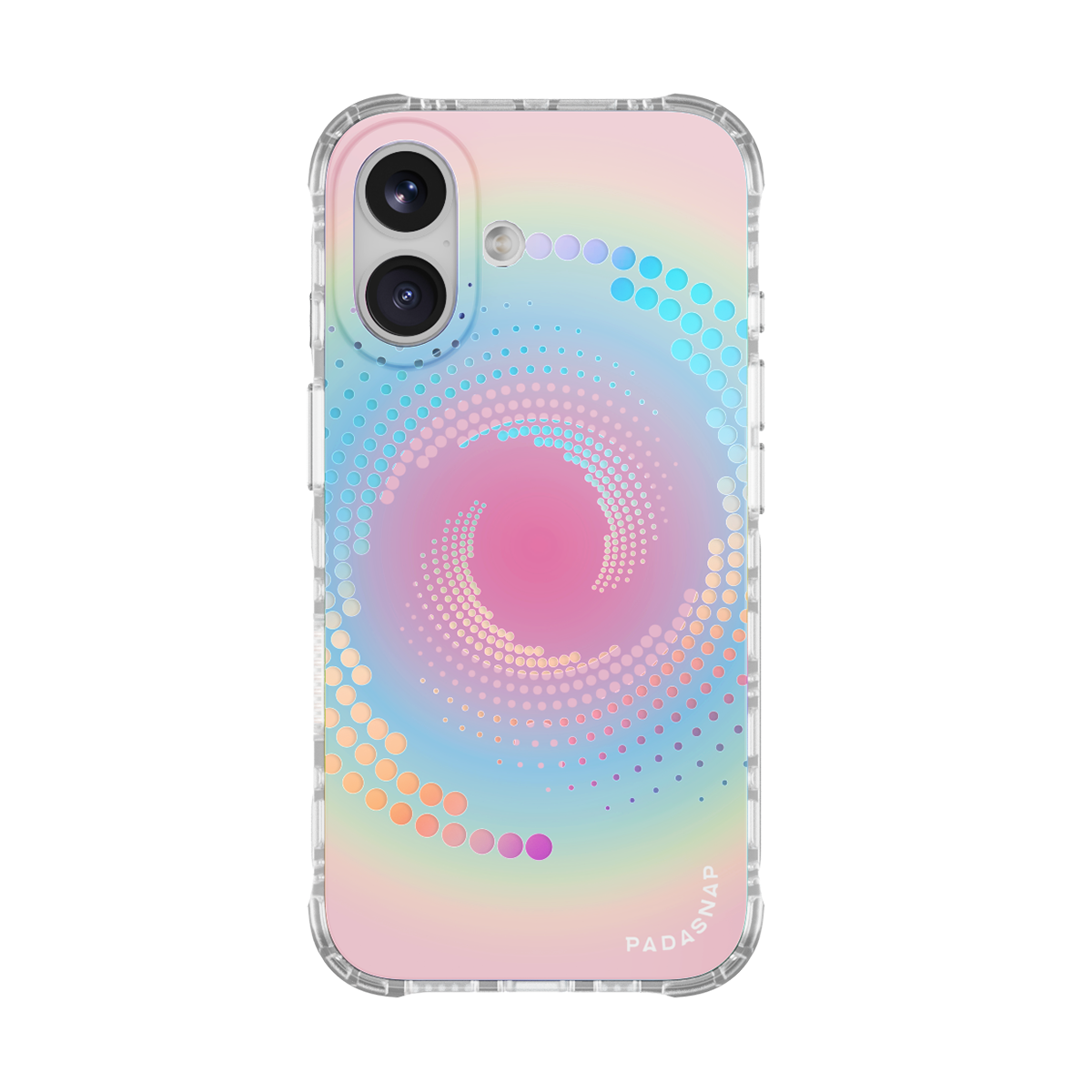 Rainbow Wave Heart MagSafe Phone Case