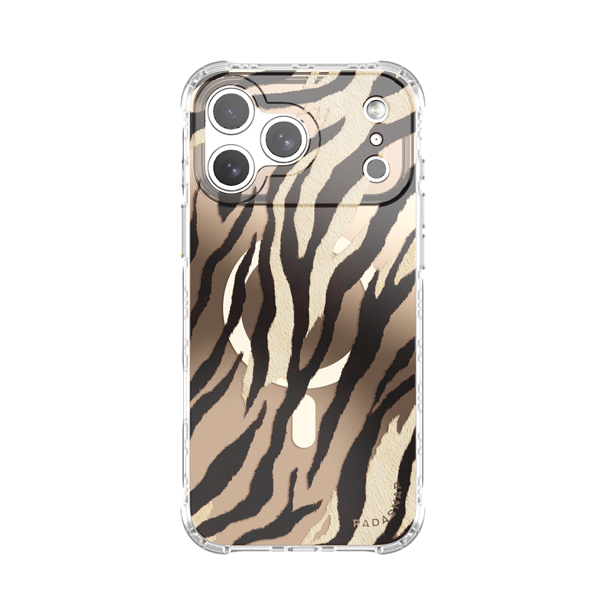 Golden Roar | Black MagSafe Phone Case