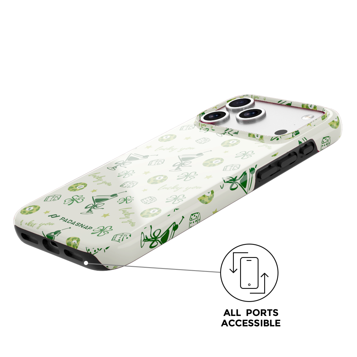 Lucky You Pink MagSafe Phone Case