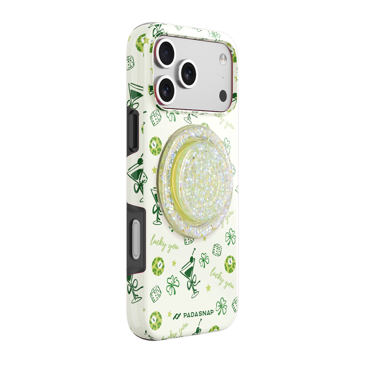 Lucky you Green MagSafe Phone Case Grip Set