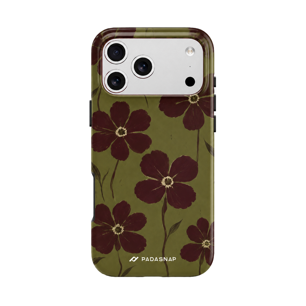 Olive Bloom MagSafe Phone Case