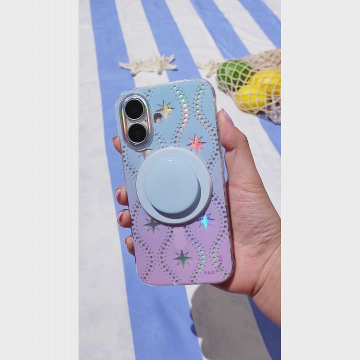 StellarGlow | Pearl MagSafe Phone Case Grip Set
