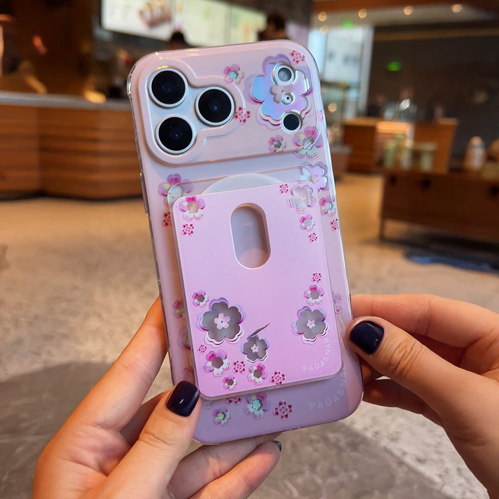 Holo-Sakura MagSafe Phone Case Bundle Set