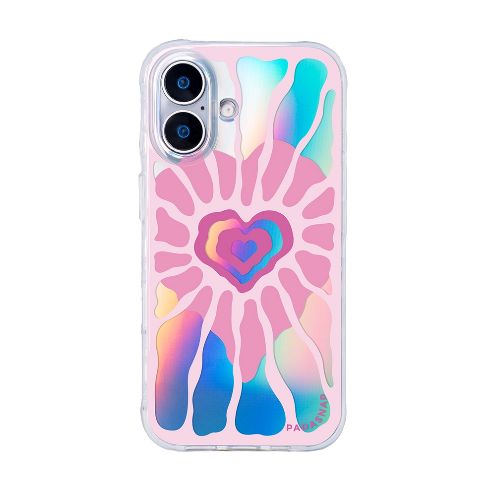 Radiant Hearts | Pink MagSafe Phone Case