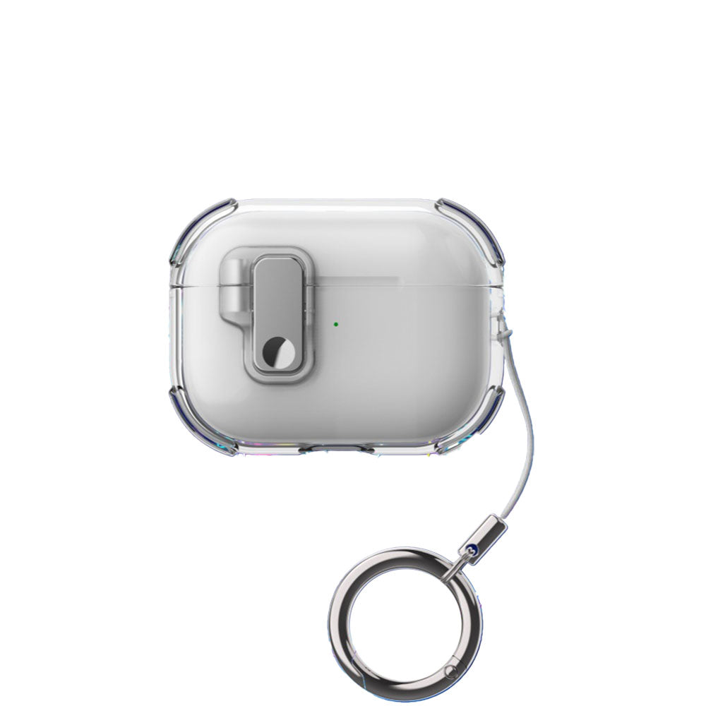 Automatic Pop-up Cover Clear Airpods Case
