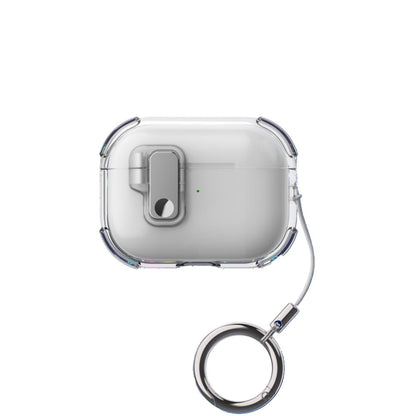 Automatic Pop-up Cover Clear Airpods Case