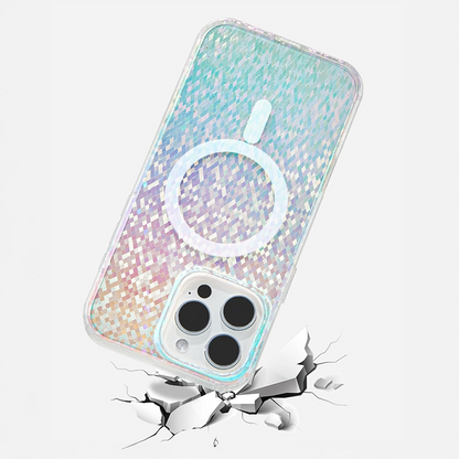 Stardust Glitter | Clear MagSafe Phone Case