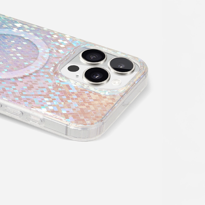 Stardust Glitter | Clear MagSafe Phone Case