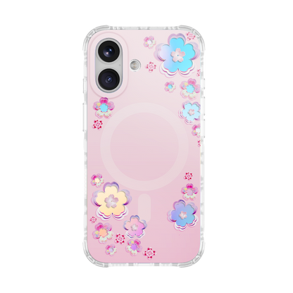 Holo-Sakura MagSafe Phone Case Grip Set