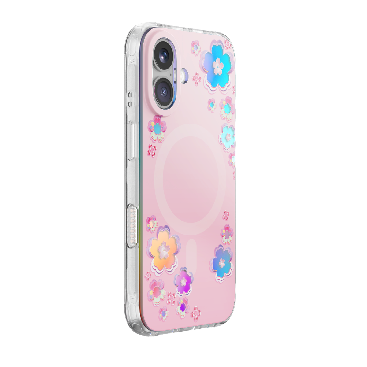 Holo-Sakura MagSafe Phone Case Grip Set