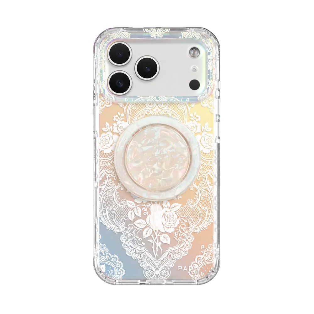 Gilded Rose Opal MagSafe Phone Case Grip Set