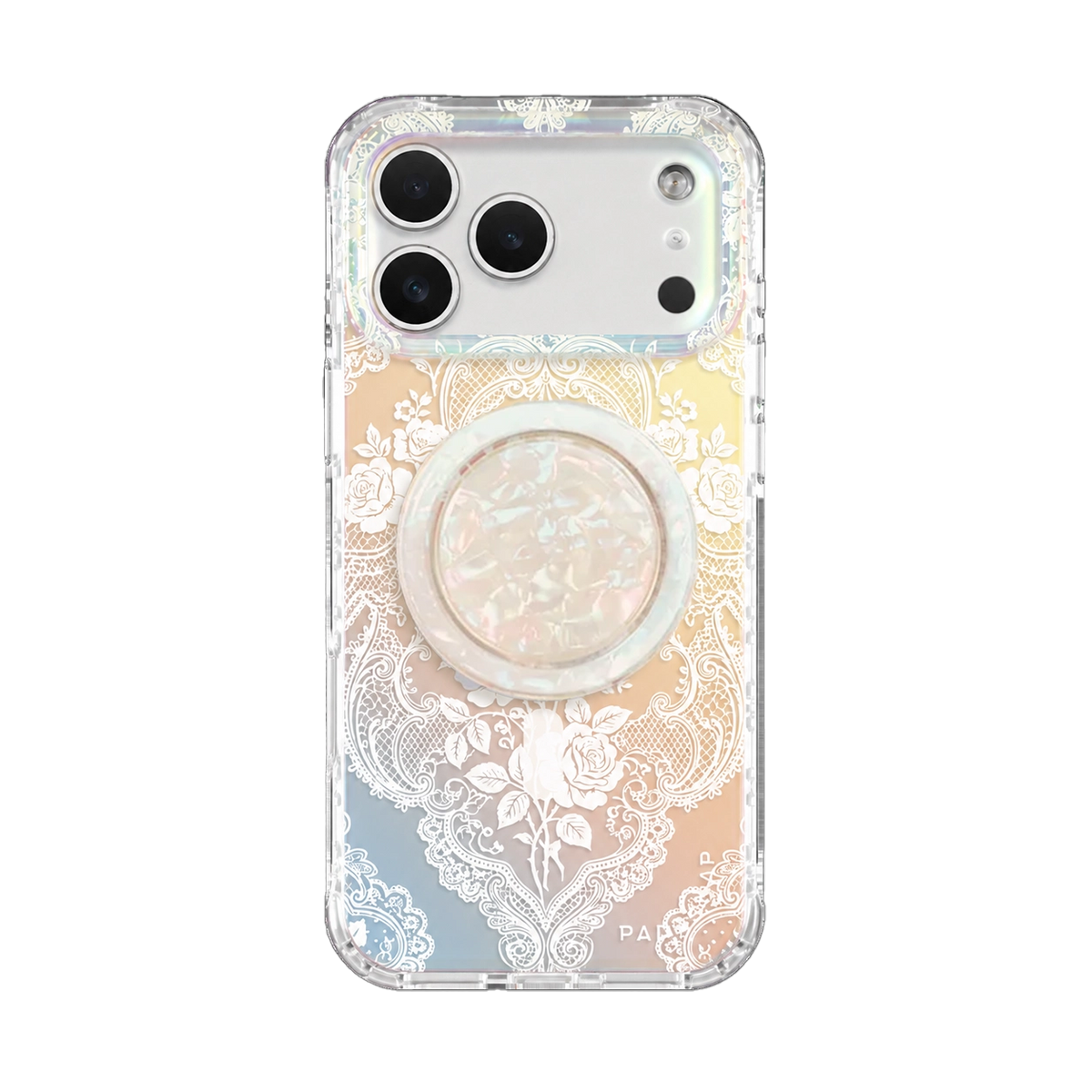 Gilded Rose Opal MagSafe Phone Case Grip Set