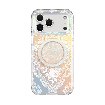 Gilded Rose Opal MagSafe Phone Case Grip Set