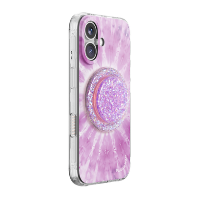Tie-Dye Spark | Purple MagSafe Phone Case Grip Set