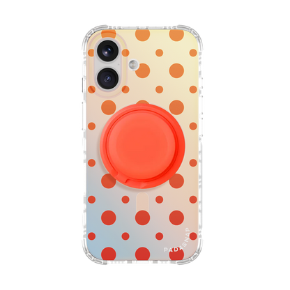 Cider Polka｜Purple MagSafe Phone Case Grip Set