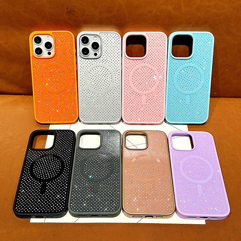 Rhinestone Glitter MagSafe Phone Case