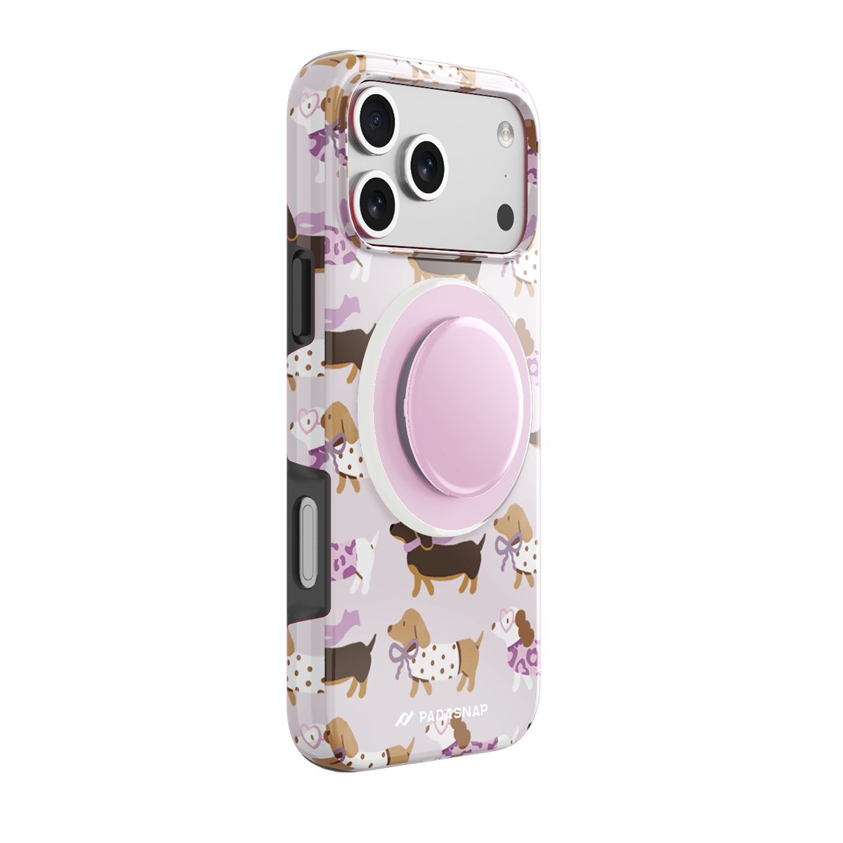 EverTail Love Dachshund MagSafe Phone Case Grip Set