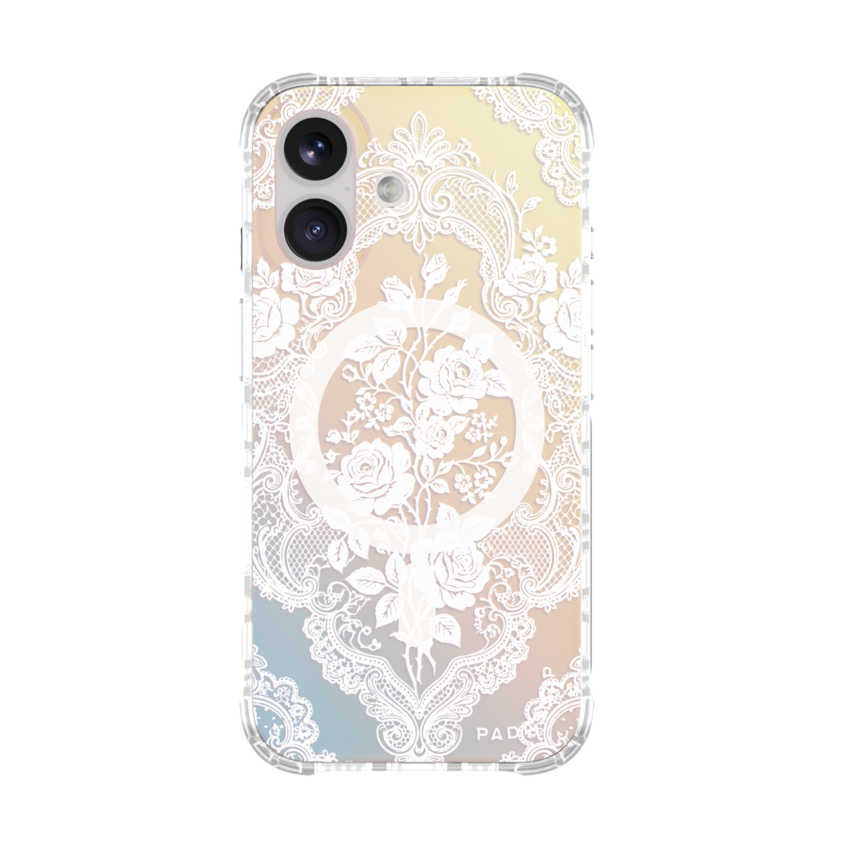 Gilded Rose Weave MagSafe Phone Case Grip Set