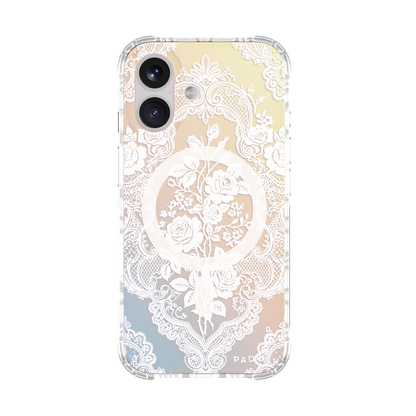 Gilded Rose Weave MagSafe Phone Case Grip Set