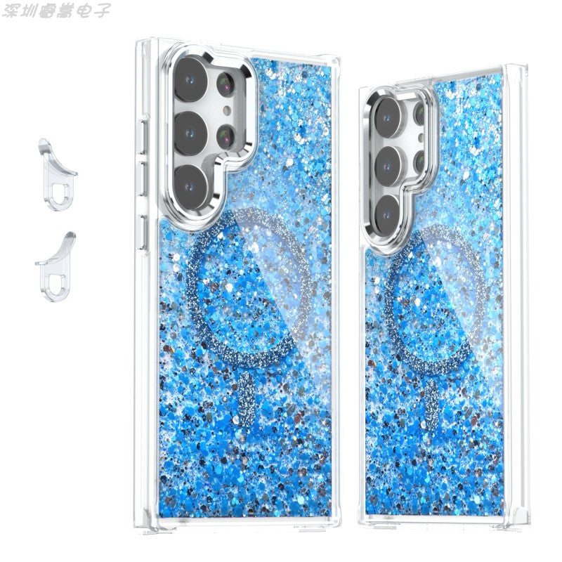 Glitter | MagSafe Phone Case With Removable Corners For Samsung