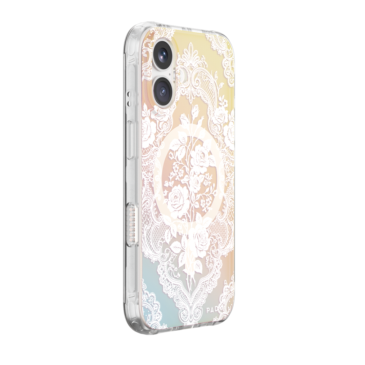 Gilded Rose Weave MagSafe Phone Case Grip Set