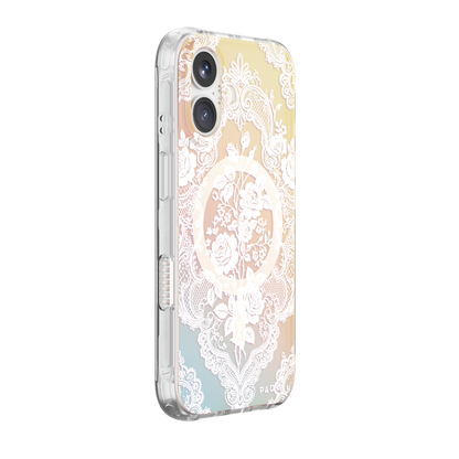 Gilded Rose Weave MagSafe Phone Case Grip Set