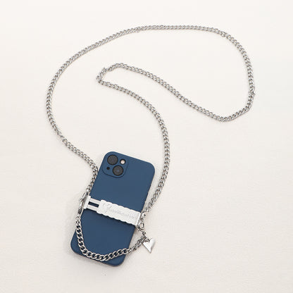 Metal Phone Clip Crossbody Lanyard