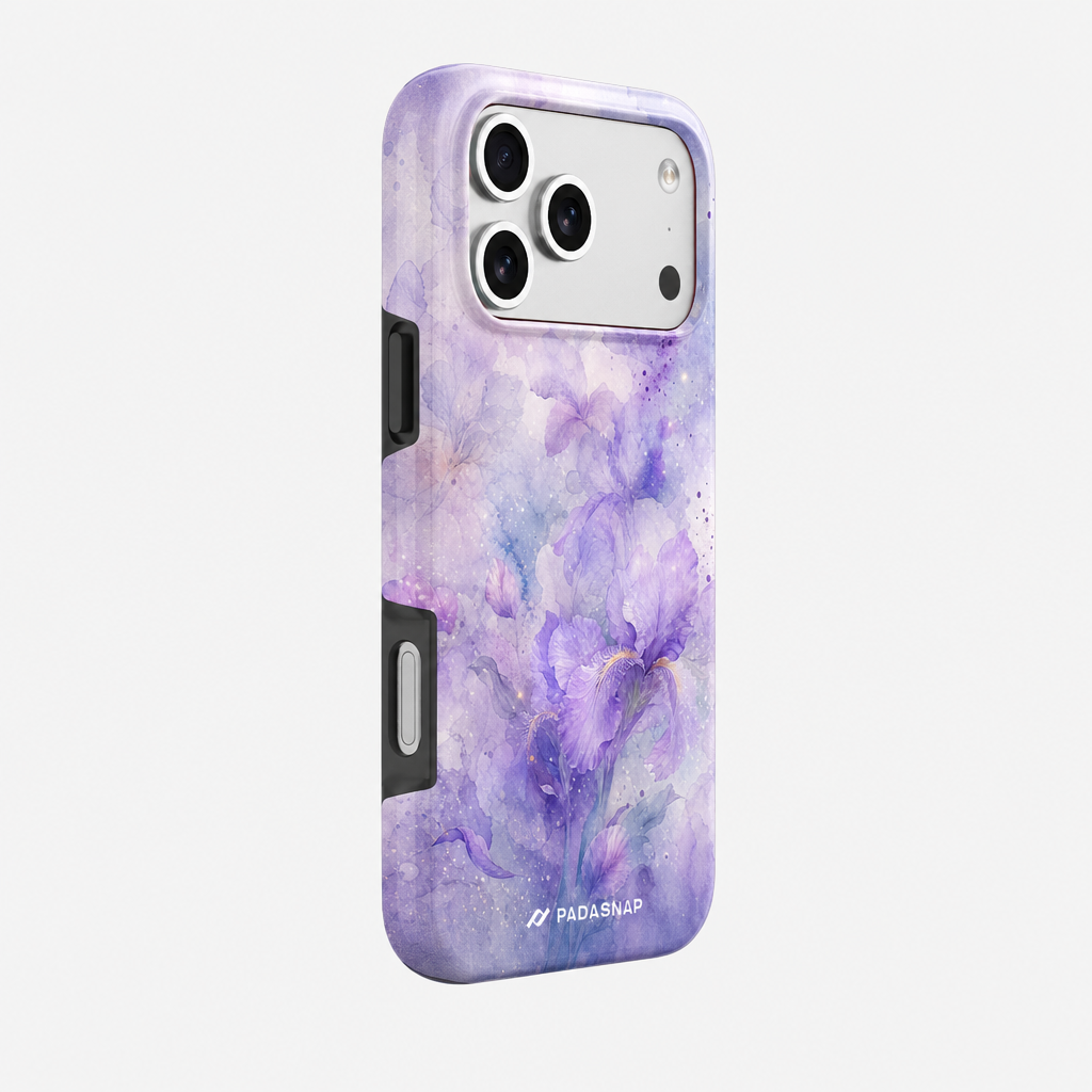 Purple Iris MagSafe Phone Case