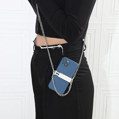 Metal Phone Clip Crossbody Lanyard