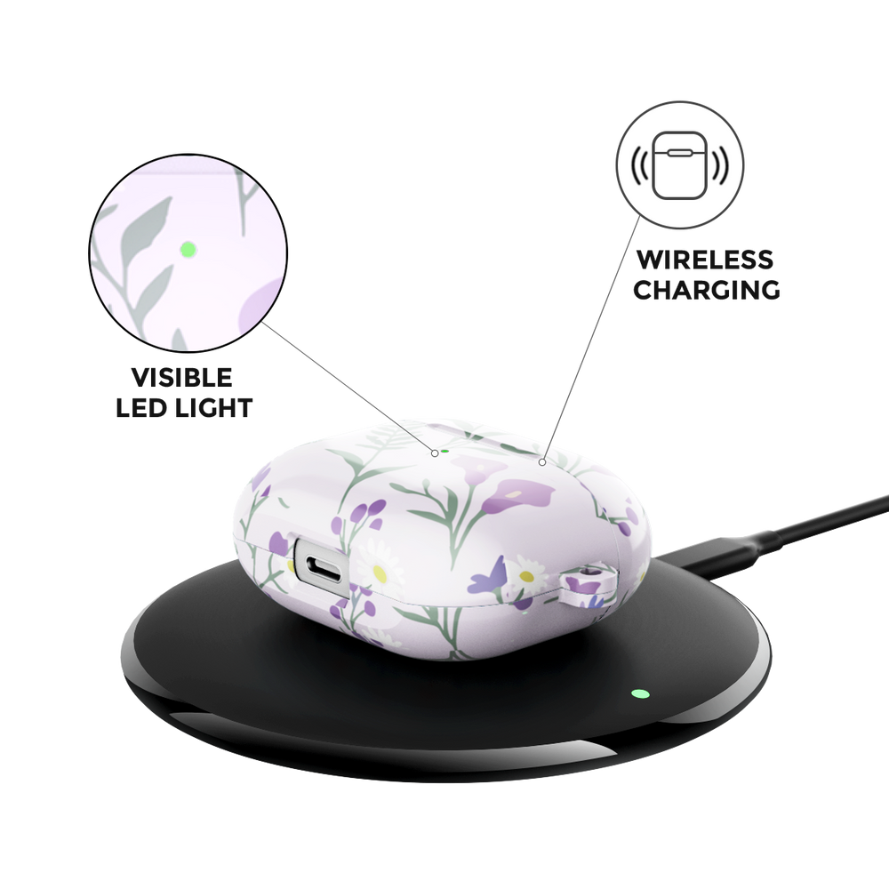 Lilac Ditsy AirPods Case