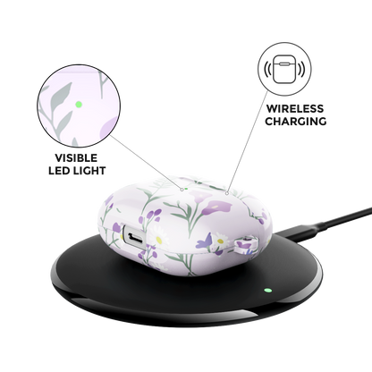 Lilac Ditsy AirPods Case