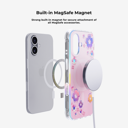 Holo-Sakura MagSafe Phone Case Grip Set