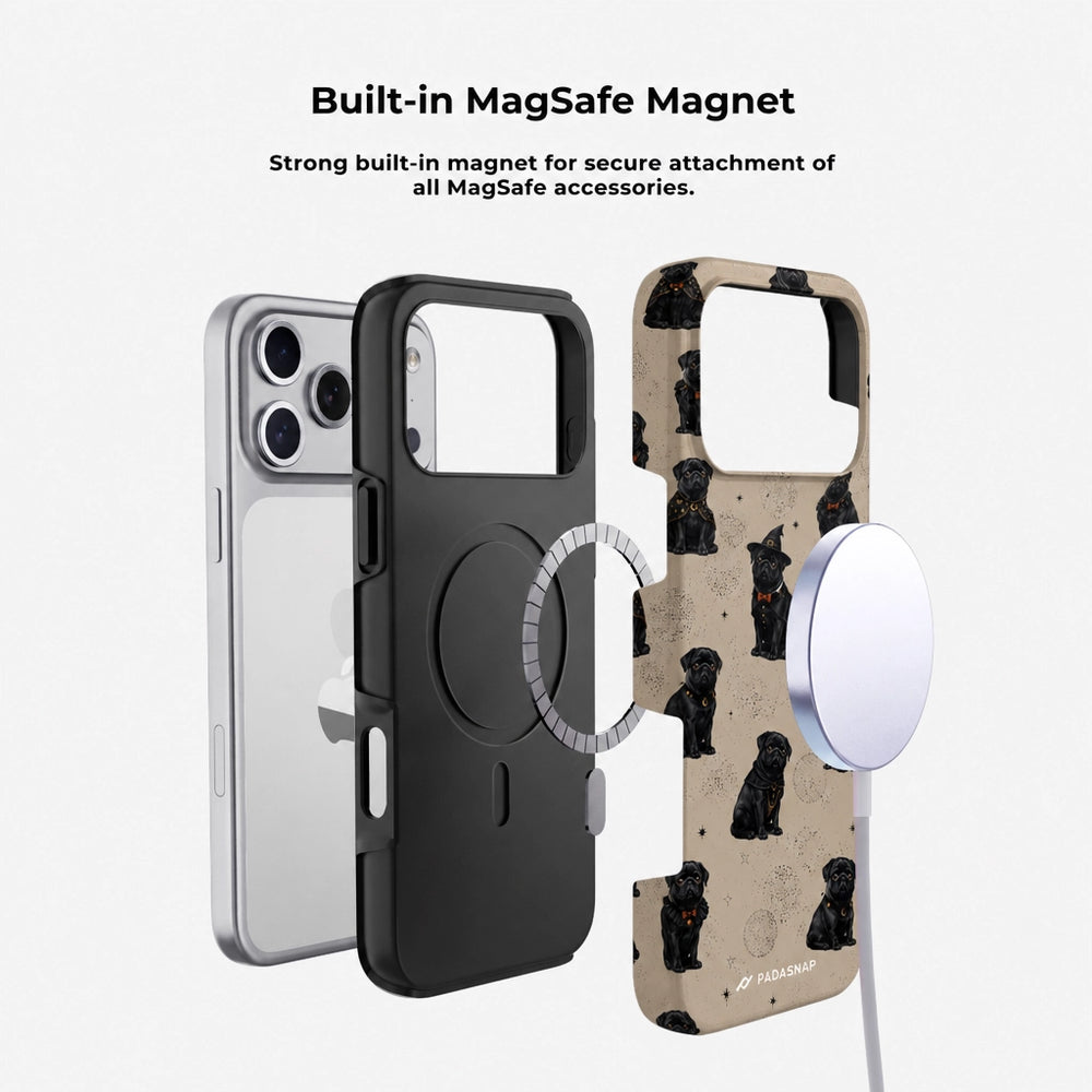 Midnight Pug MagSafe Phone Case