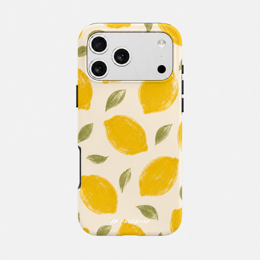 Yellow Lemon MagSafe Phone Case