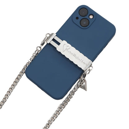 Metal Phone Clip Crossbody Lanyard