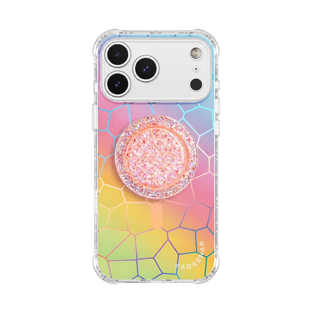 Vacay Glow Colorful MagSafe Phone Case Grip Set