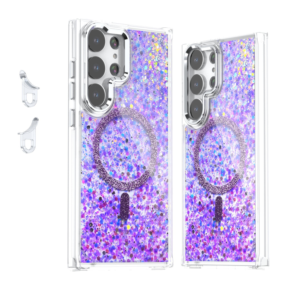 Glitter | MagSafe Phone Case Grip Strap With Removable Corners