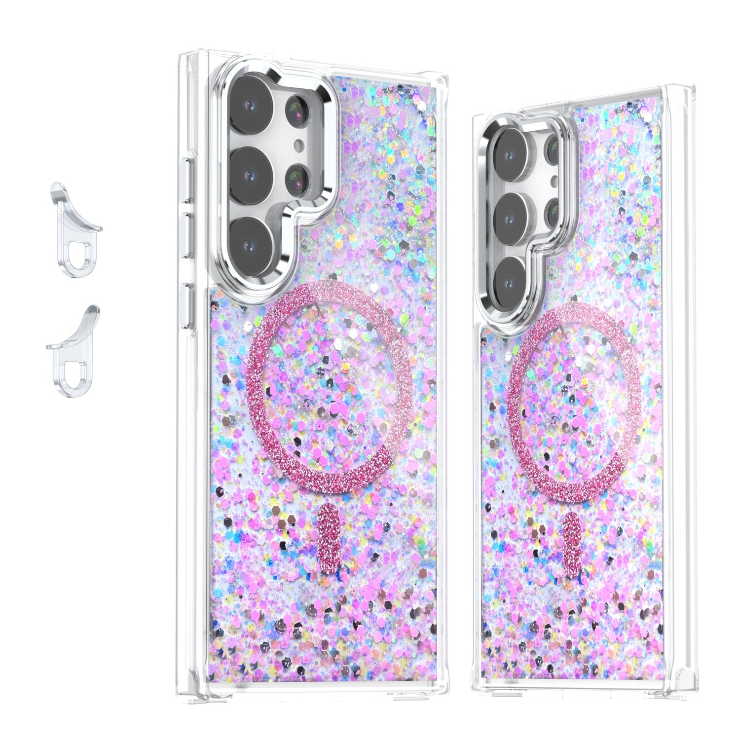 Glitter | MagSafe Phone Case Grip With Removable Corners