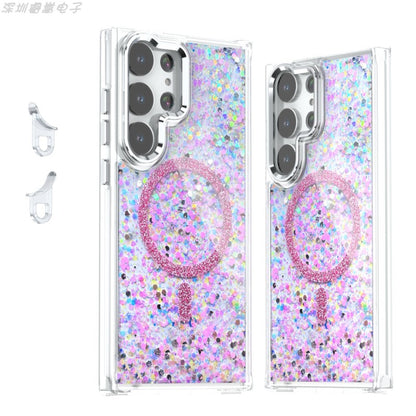 Glitter | MagSafe Phone Case With Removable Corners For Samsung