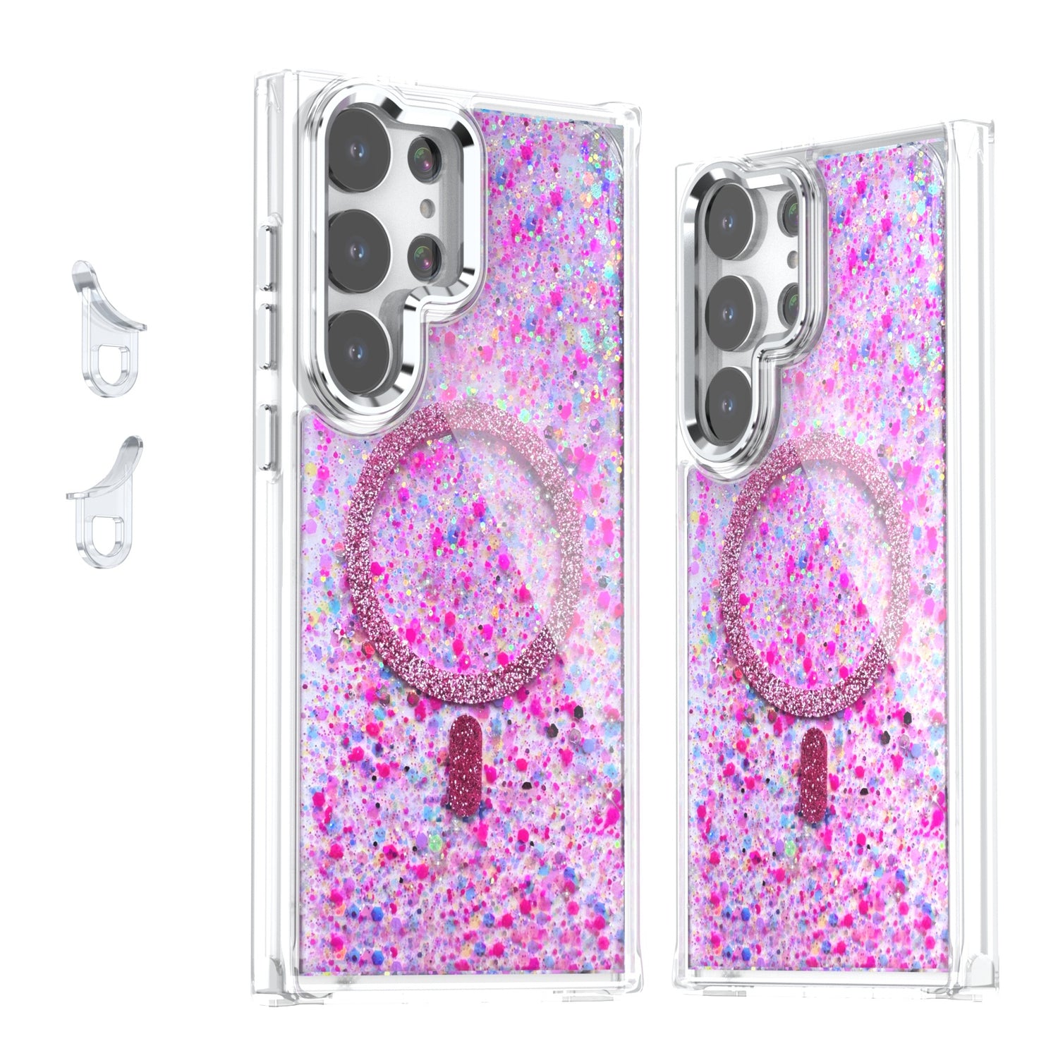 Glitter | MagSafe Phone Case Grip With Removable Corners