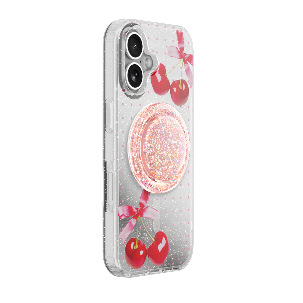 Cherry Ribbon | MagSafe Phone Case