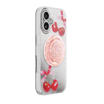 Cherry Ribbon | MagSafe Phone Case