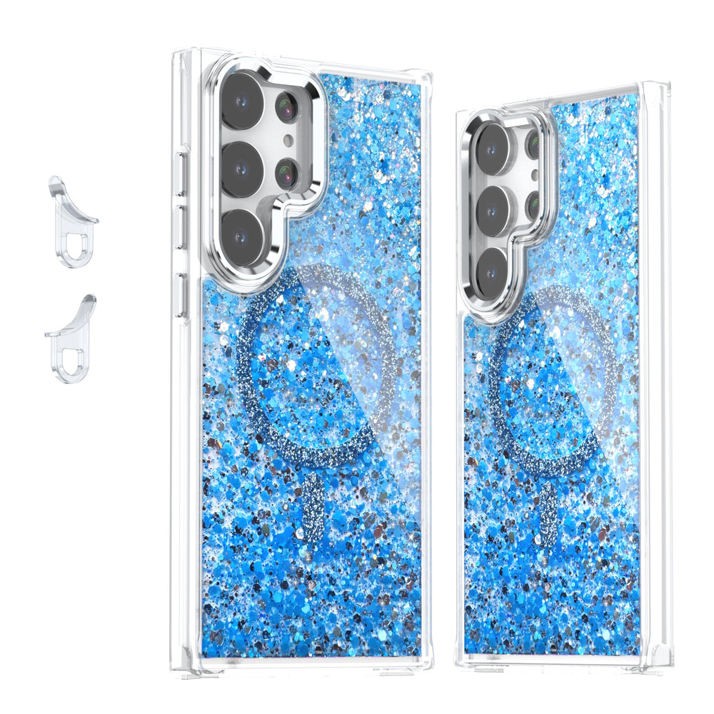 Glitter | MagSafe Phone Case Grip Strap With Removable Corners