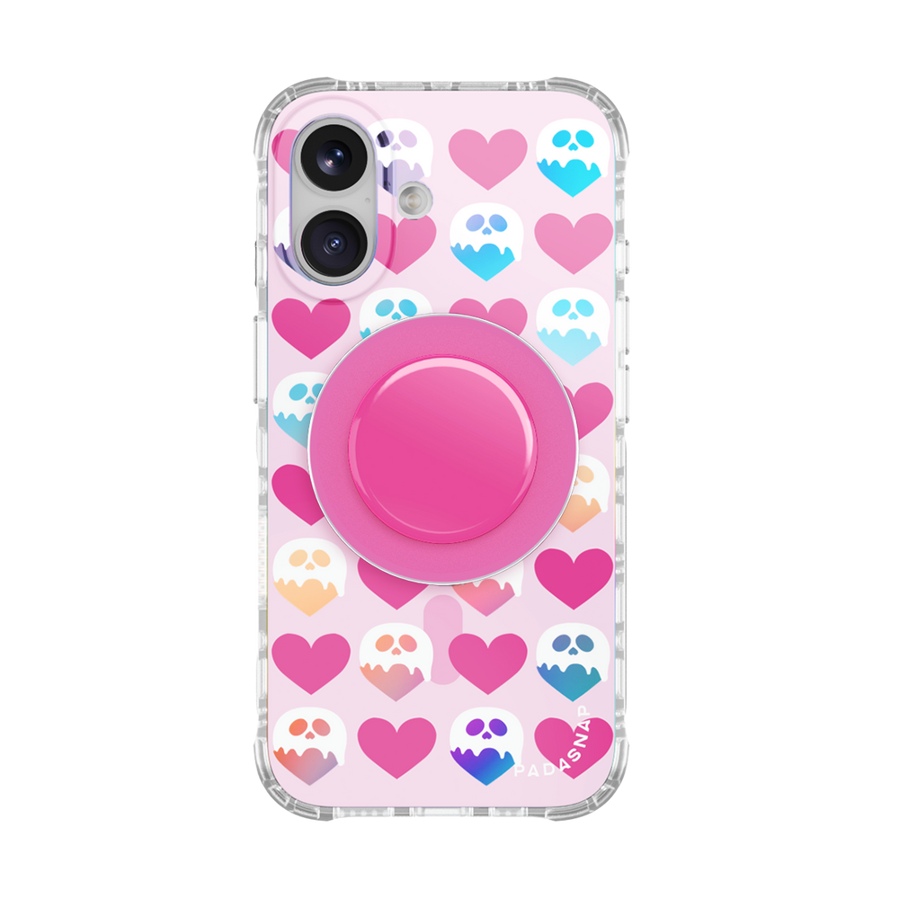 Heartbeat Haunts | Pink MagSafe Phone Case