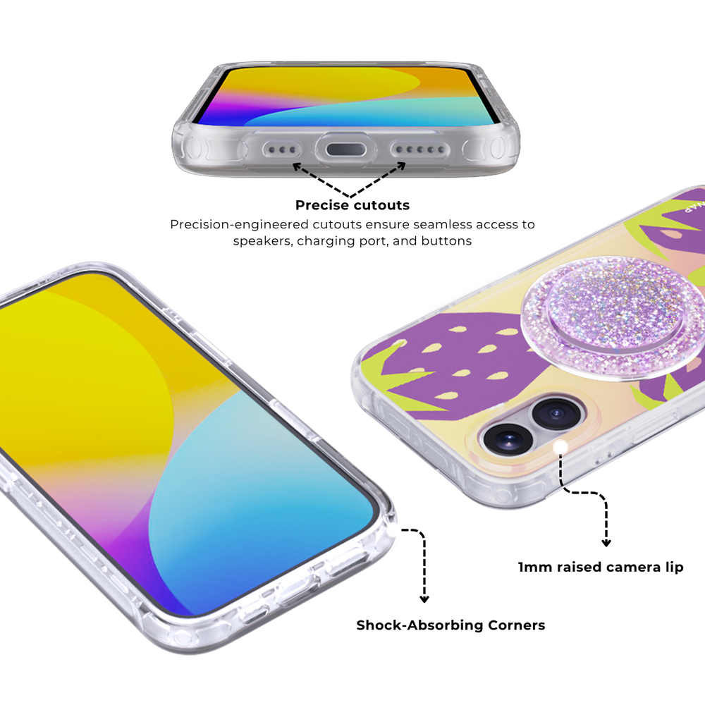 BerryBlast | Purple MagSafe Phone Case