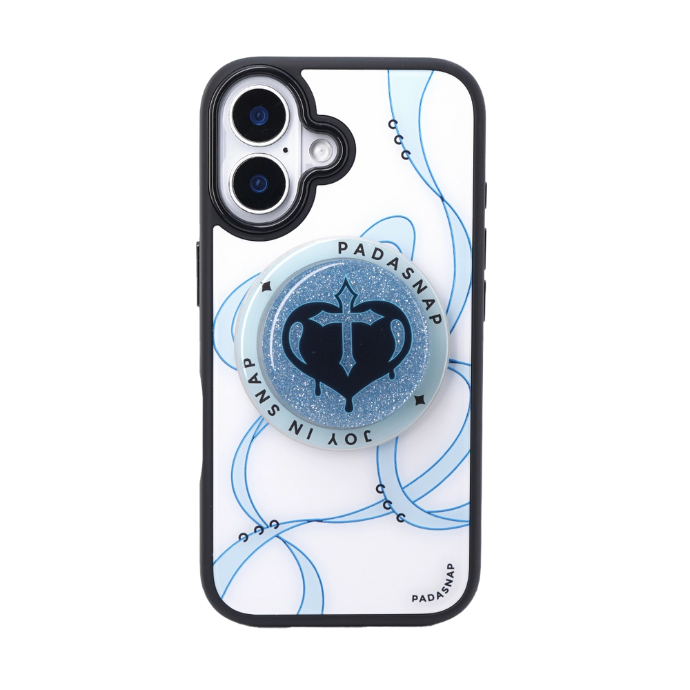 Ballet Ribbons | Blue MagSafe Phone Case Grip Set